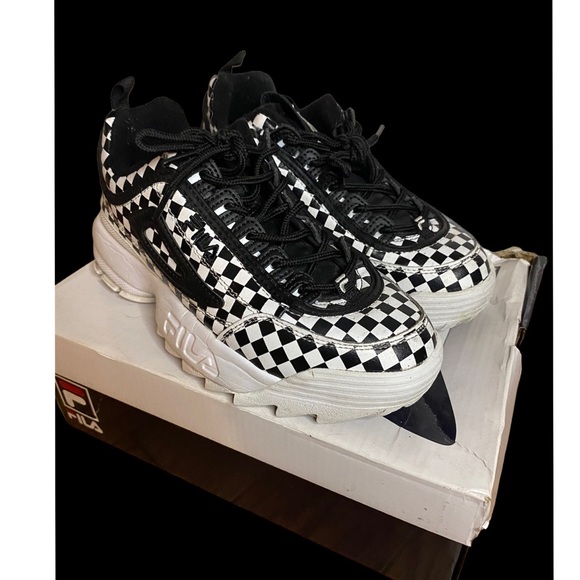 Fila Shoes - Disruptor ll Checker FILA